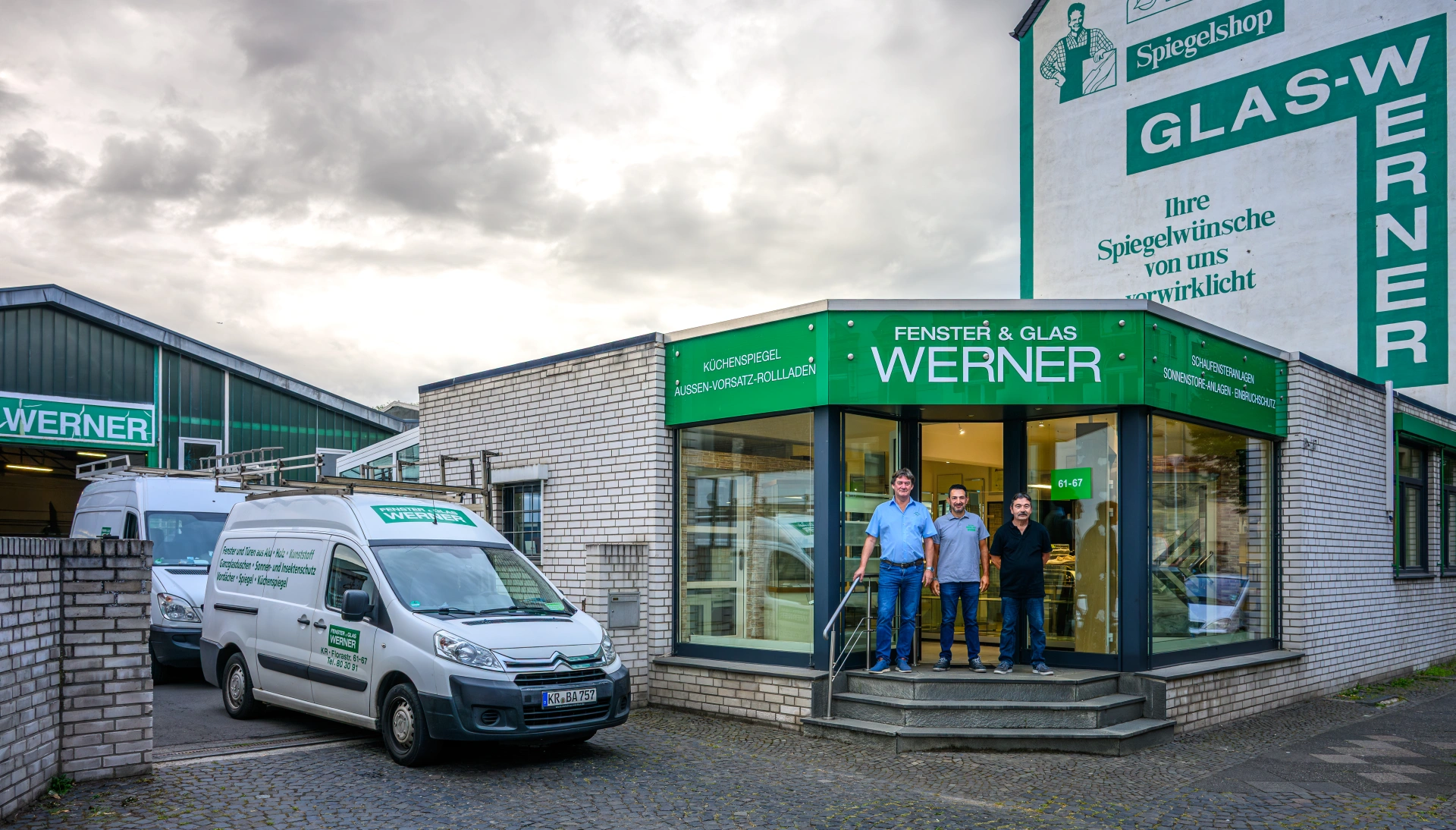 Fenster & Glas Werner - Krefeld - Außenfoto