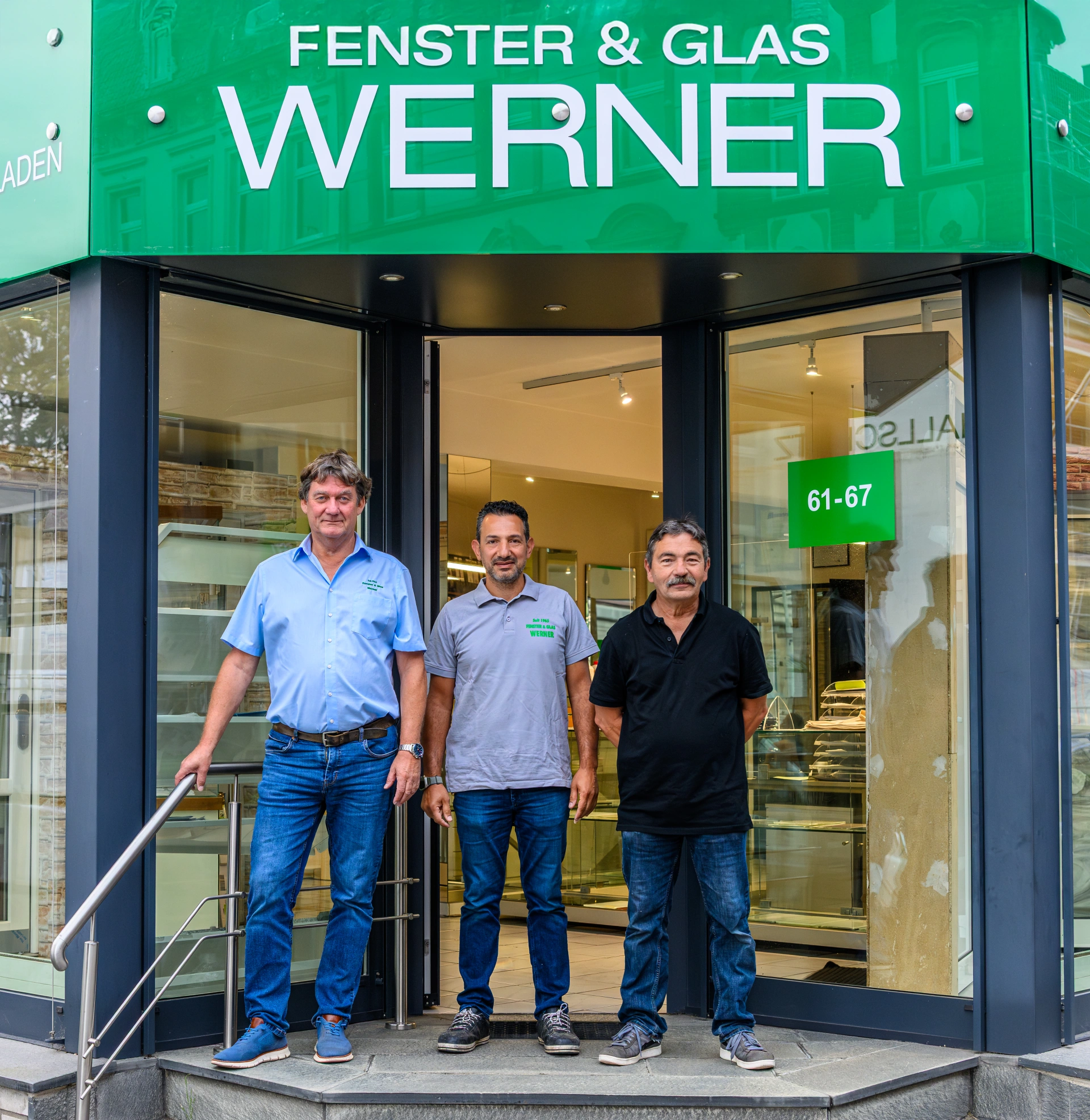 Fenster & Glas Werner - Krefeld - Team-Foto